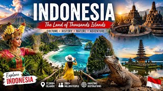 Travel to Indonesia 🇮🇩 | Amazing Facts, Culture, History & Beautiful Places | Complete Documentary