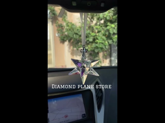 تعليقة كريستال 3D ملونة