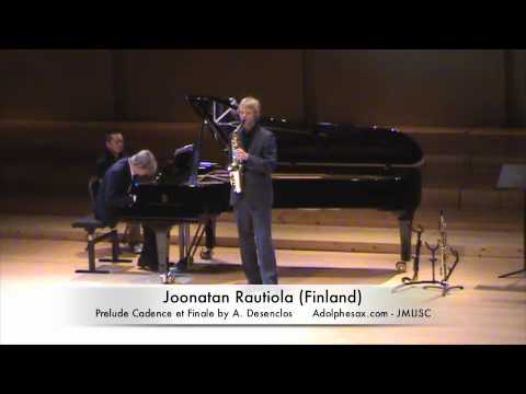 3rd JMLISC Joonatan Rautiola (Finland) Prelude Cadence et Finale by A. Desenclos