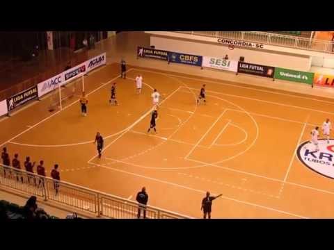 Gols da partida | Concórdia x Green Team - DF | Liga Futsal 2014