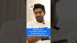 Kisi Ka Bhai Kisi Ki Jaan's Funniest Moment - Salman Khan , Boxer Vijender Singh #shorts video