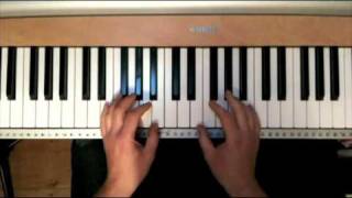 Piano tutorial - advanced ballad comping exercise