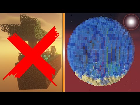 EPIC Skyblock Planet Minecraft Survival Challenge