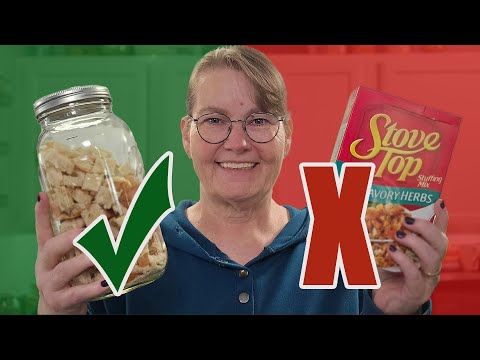 Ditch the Box - DIY Stovetop Stuffing Mix from Your Dehydrator!