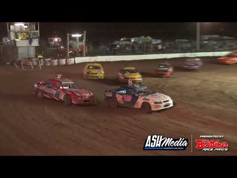 Modified Sedans: Robert Trapp Rollover - Roma Speedway