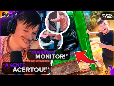 ARUAN REAGE: ESSE É O CARRO DO CONTEINER... (RENATO GARCIA) - Cortes do Aruan