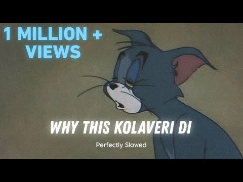 Why This Kolaveri Di - Dhanush (Perfectly Slowed) 𝗟𝗢𝗡𝗘𝗟𝗬 𝗟𝗢𝗙𝗜 𝗚𝗨𝗬