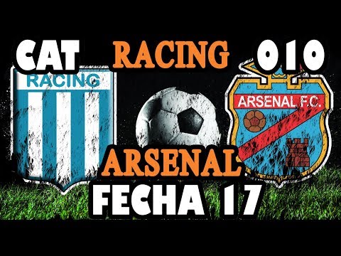 Resumen Racing Club vs Arsenal 11 cat 010