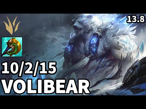 Volibear Jungle vs Hecarim - EUW Master | Patch 13.8
