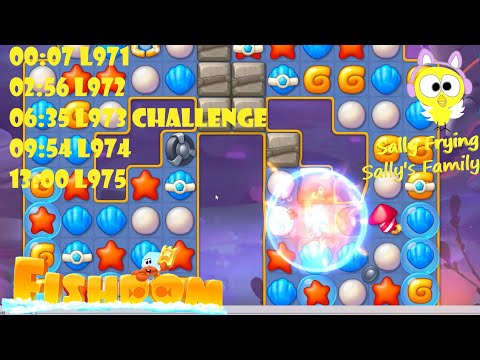 Fishdom level 971 - 975
