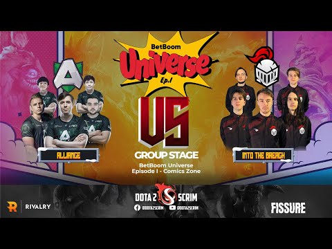 Alliance vs Into The Breach - BetBoom Universe: Episode I - Comics Zone - Group Stage - BO3