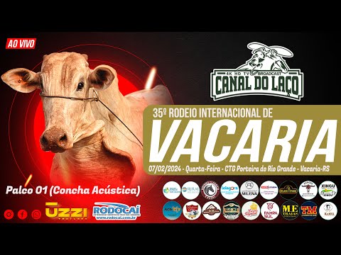 35° Rodeio Internacional de Vacaria - Gaita Ponto e Gaita Piano - CTG Porteira do Rio Grande