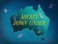 Mickey Mouse Mickey Down Under 1948 RKO Titles