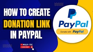 How To Create Paypal Donate Link | Paypal Donate Button 2023