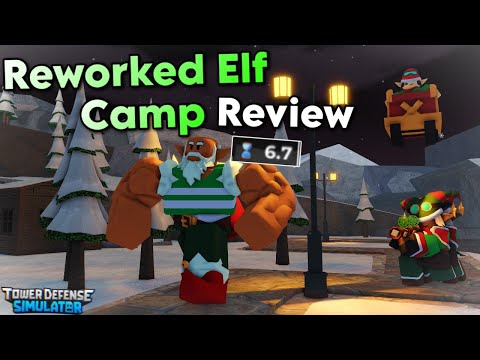 Reworked Elf Camp Review, is it good? | Tower Defense Simulator