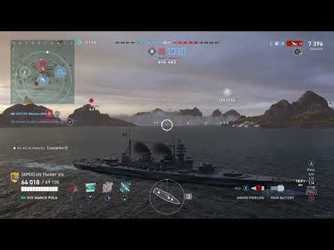 Marco Polo dev strike amazing. World of Warships Legends