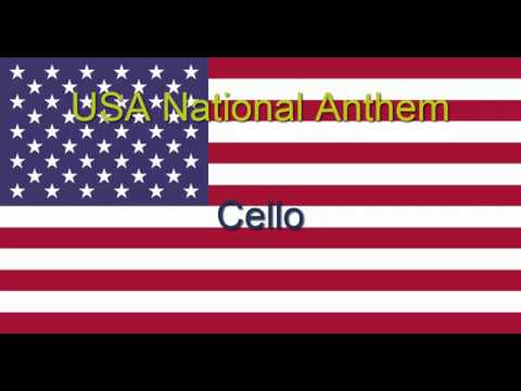 Star Spangled Banner Cello Sheet Music