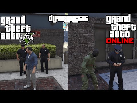 Differences between GTA 5 and GTA 5 Online