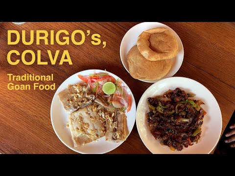 Durigo's for authentic Goan, Colva, South Goa, May 2024