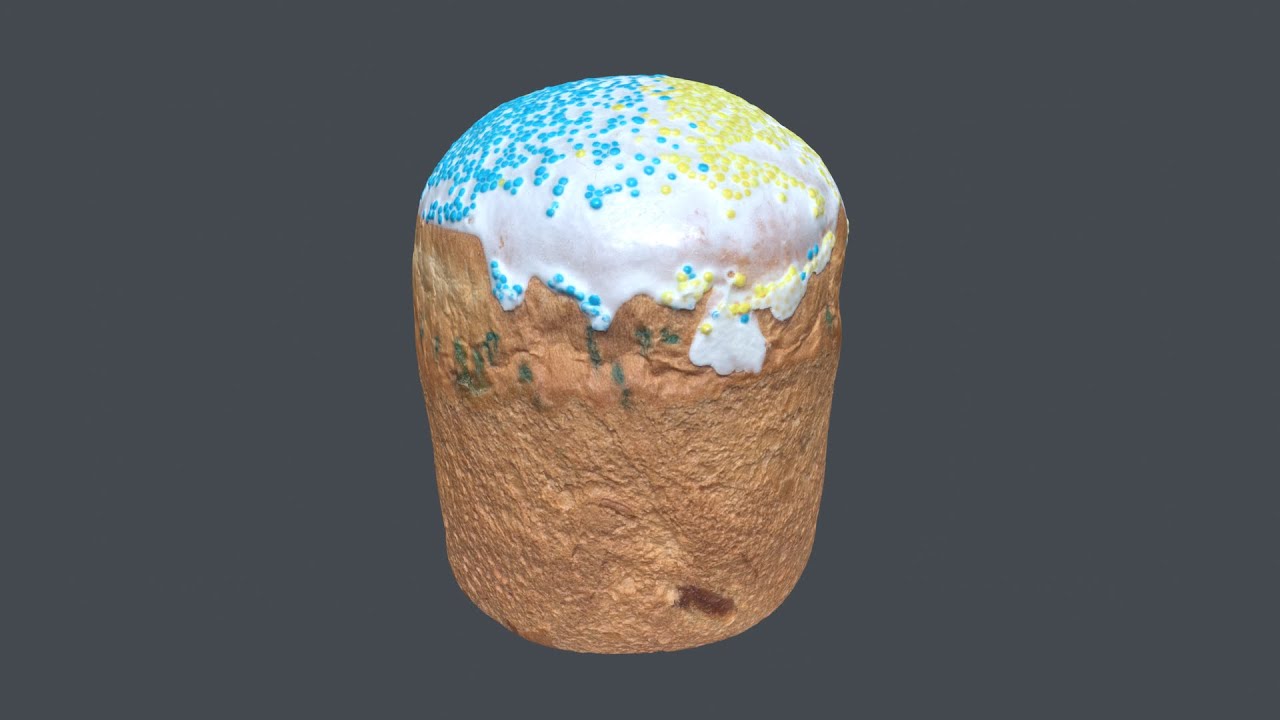 Torta di Pasqua Modello 3D