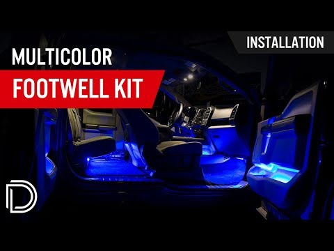 RGB Multicolor Footwell LED Kit from Diode Dynamics