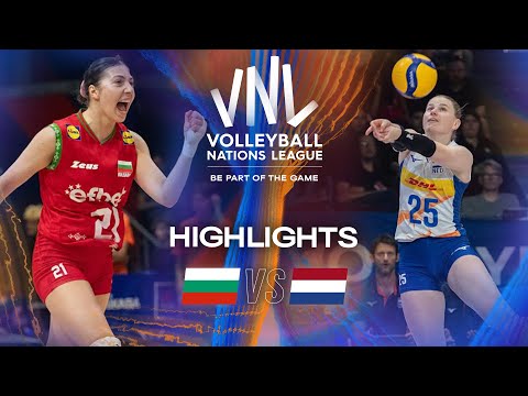 Bulgaria 🇧🇬 vs. Netherlands 🇳🇱 - Highlights | Week 1 | Women's VNL 2025