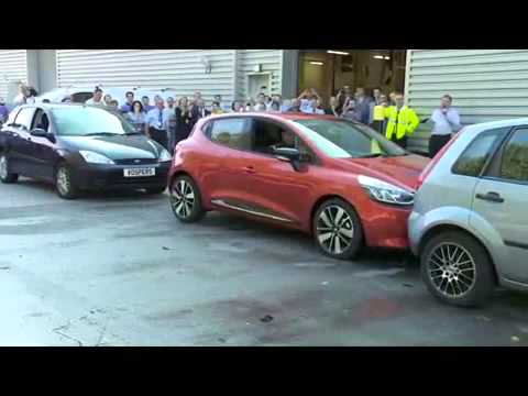 Terry Grant Stunt Driver Sets Donut Spin World Record at Vospers4