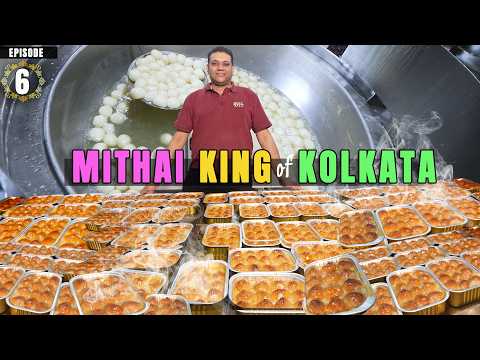 India's biggest Bengali Sweets MEGA Factory that produces 300 Varities of sweets daily in Kolkata!!