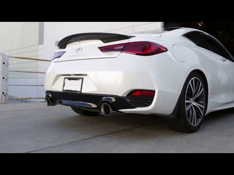 Tanabe Medalion Touring Cat-Back Exhaust - 2017 Infiniti Q60 3.0t RWD