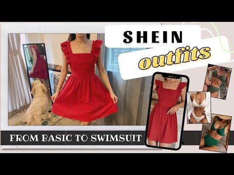 #sheinhaul YAY OR NAH? SHEIN from BASIC to SWIMWEAR - My favorite picks SHEIN HAUL 2021 (HD)