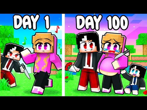 100 DAYS Living with Minecraft Fanboy