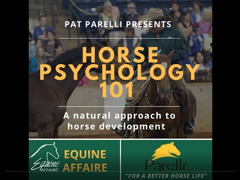 Equine Affaire Educational Program – Pat Parelli on Horse Psychology 101