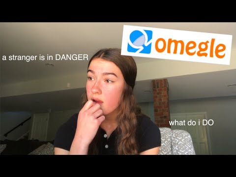 TRYING TO SAVE SOMEONE ON OMEGLE (talking to strangers pt 2)