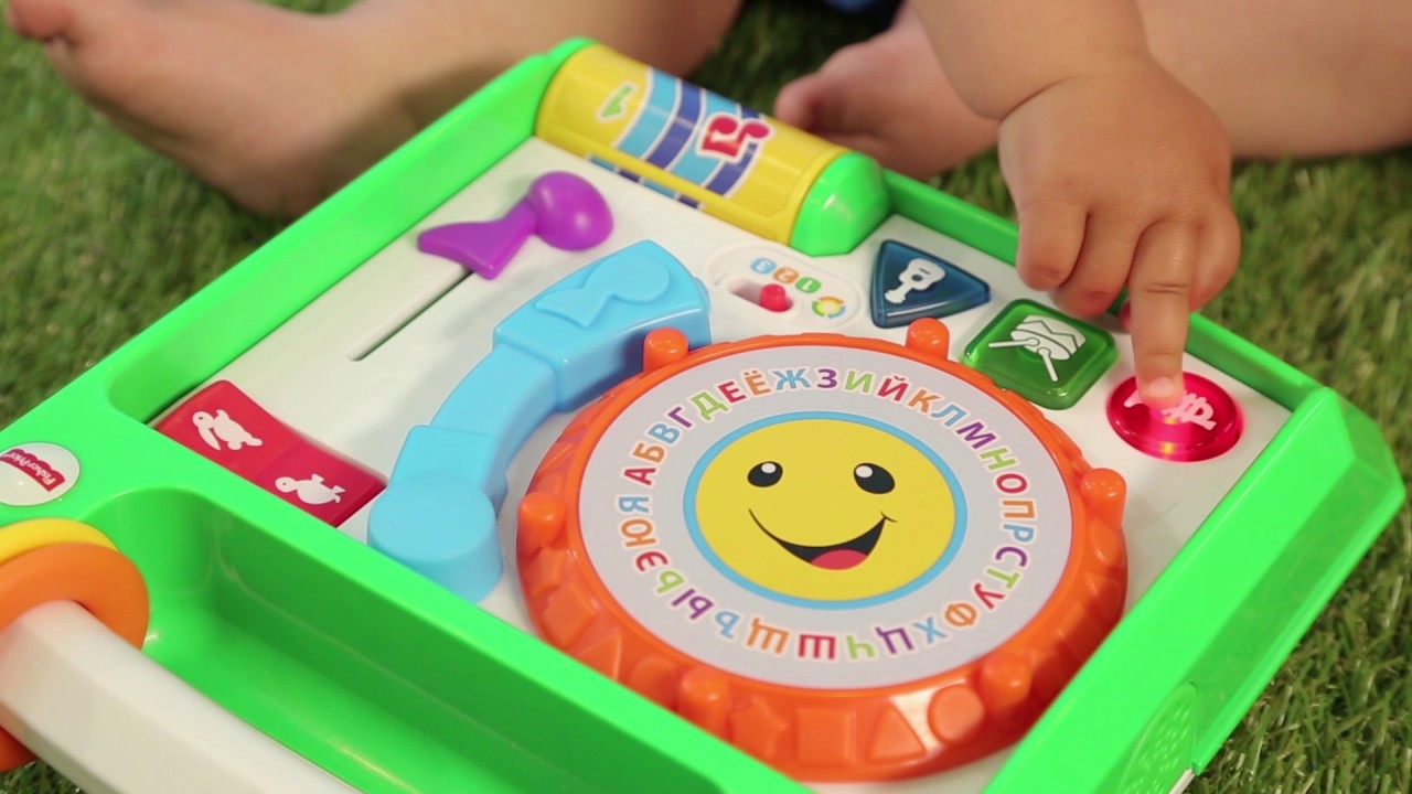 Mattel Fisher-Price Смейся и учись Музыкальная панель Ученого Щенка FBM60