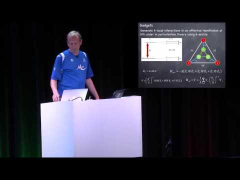 AQC 2016 - Testing Adiabatic Quantum Computers Using Simple Quantum Simulation