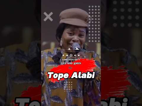 Yes and Amen - Tope Alabi (Lyrics)🎙️🎶 Ose mi dabi ohun o pinmi nipin tio jo teni keji Mio lale wu