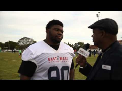2016 East West Shrine Gerald Dixon Jr. SC Gamecocks Defensive Tackle