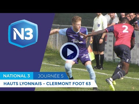 Résumé Vidéo - HAUTS LYONNAIS - CLERMONT FOOT 63