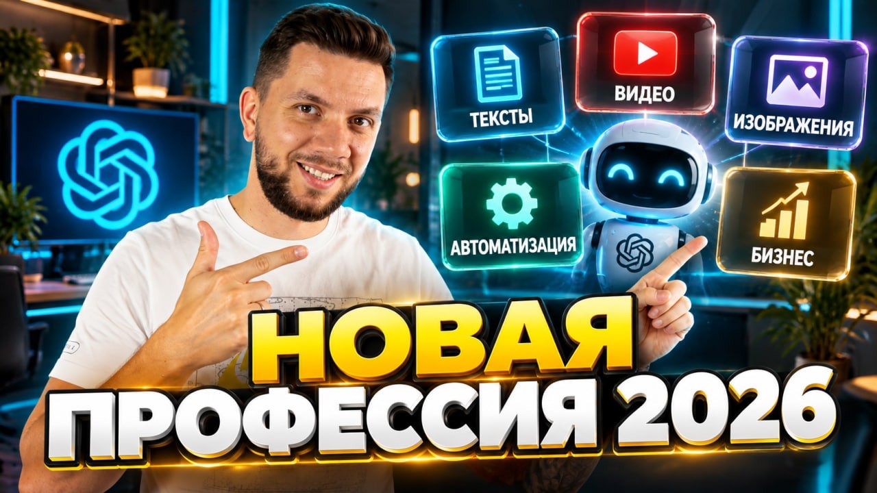 YouTube: Сколько платят за работу с нейросетями в 2026