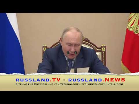 Sitzung zur Entwicklung von Technologien der künstlichen Intelligenz Sitzung zur Entwicklung von Technologien der künstlichen Intelligenz