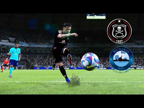 🔴ORLANDO PIRATES vs RICHARDS BAY ⚽ BETWAY PREMIERSHIP 25/26 ⚽ FOOTBALL GAMEPLAY HD PES 2026