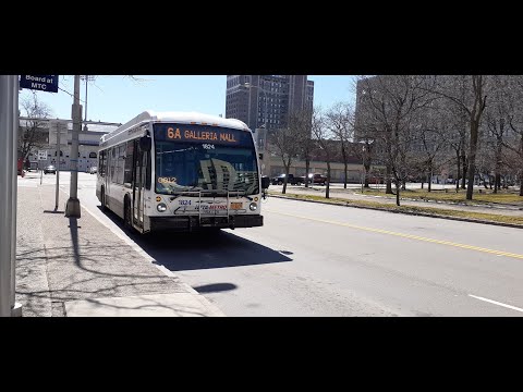 NFTA Metro Ride Route 6A Outbound Bus 1824 - 2018 Novabus LFS Diesel