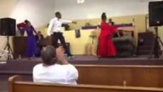 Play/praise dance to J. Moss livin&#39; for