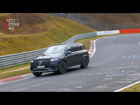 Mercedes-AMG GLS63 S pushing hard on the Nürburgring