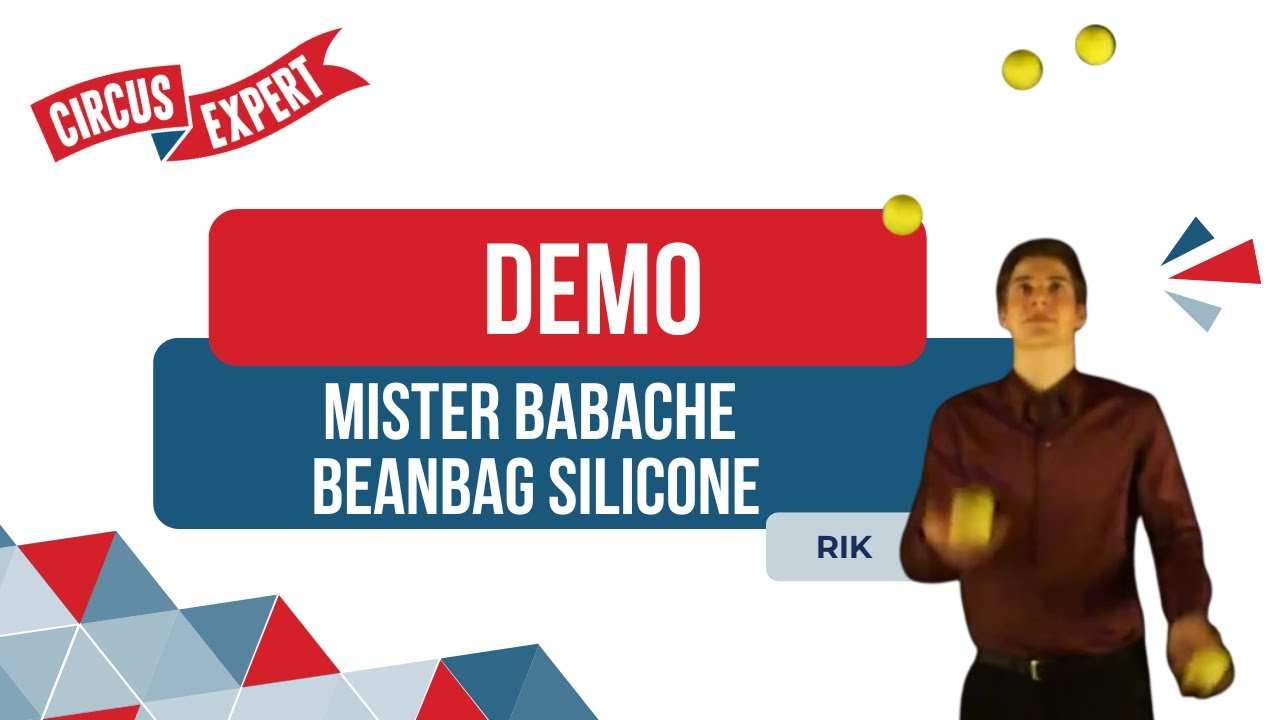 product video Mr. Babache Beanbag Silicone  Jongleerbal|130 gr|Per stuk