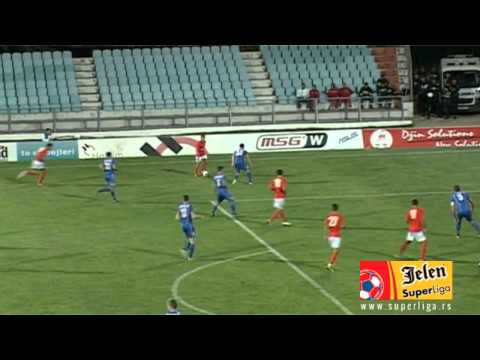 JSL 2013/14: 5.Kolo Jagodina - Spartak 2:0 (1:0)