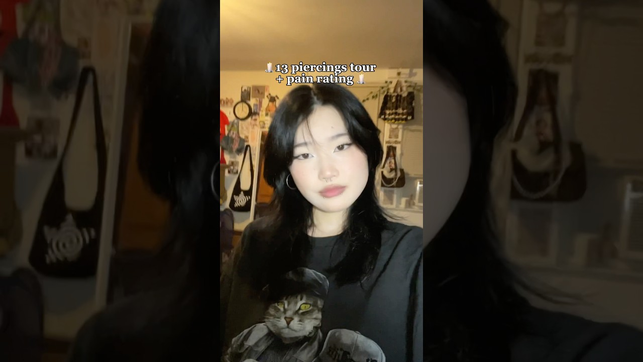 highly requested video !! :) #piercings #piercingtour #snakebites #eyebrowpiercing #earpiercing