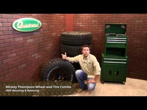 Mickey Thompson Wheels and Tires With FREE Mount and Balance