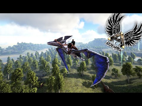 FINALMENTE SAÍMOS DO CHÃO!!! ep.04 - ARK ACA REDEMPTION VOLCANO