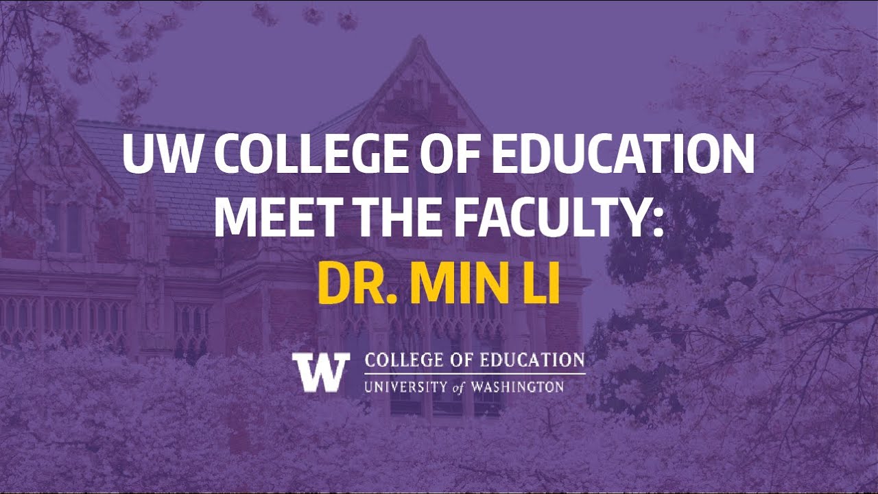 Meet the Faculty: Dr. Min Li